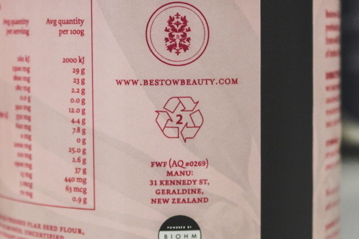 Bestow Plastic Packaging | Sustainability | Bestow Beauty NZ